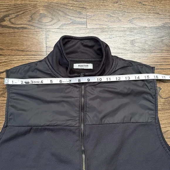 KENNETH COLE REACTION MEN'S VEST JACKET ADULT XL in BLACK Winter Fall wear - Picture 11 of 13